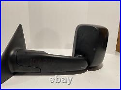 02-08 Dodge Ram1500 Pickup Truck Heated Extendable Towing Trailer Side Mirror LH