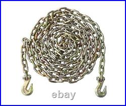 1 Pack G70 1/2 x 20' Tow Chain Binder for Flatbed Truck Trailer Farm Tie Down