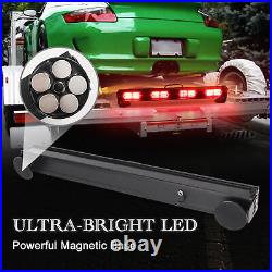 160 LED 22 Wireless Tow Trailer Light Bar 7 Way RV SUV Hauler Emergency Warning