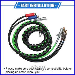 1Set 3 in 1 7 Way Trailer Towing Wiring Harness 15ft Long Universal for Truck