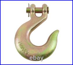 20Pk 1/2 Clevis Slip Hook 11,300 # WLL G70 Tow Chain Hook for Truck Trailer