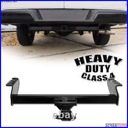 For 68-79 Dodge/Ford Truck Class 4 Blk Trailer Hitch Receiver Tube Tow Heavyduty