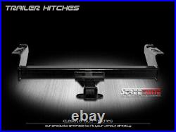For 80-02 Dodge/Ford Truck Class 4 Blk Trailer Hitch Receiver Tube Tow Heavyduty