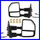 Pair Truck Power Heated Black Trailer Towing Mirrors For 1999-2016 Ford F250 USA