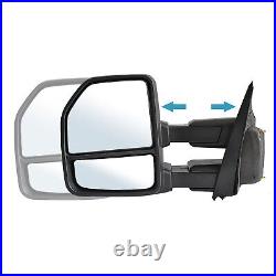Power Heated Signal Tow Mirror Fits 2016-2020 Ford F150 Pickup Driver Left Side