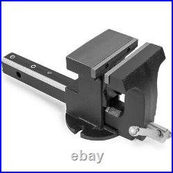 Stark USA 6 Vise Clamp Tow Hitch Mount 2-inch Receiver Built-in Bench Mount
