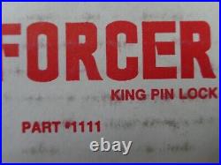 The Enforcer King Pin Lock 1111 Truck Semi Trailer Towing Security Two keys USA