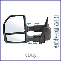 Towing Mirror Fit For 15-20 Ford F-150 Pickup Driver Left Side LH Power Heated