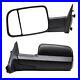 Towing Mirrors Fit 2012-15 Dodge Ram 1500 2500 3500 Truck Trailer Manual Flip-Up