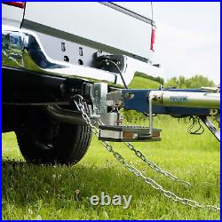 Uriah AlumaTow Adjustable Aluminum Tow Truck Trailer Hitch Mount 6 Drop (Used)