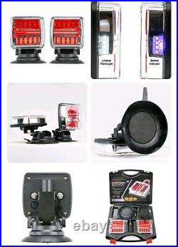 VULCAN Wireless LED Towing And Trailer Light Kit Trucks, Trailers, RVs, Boats